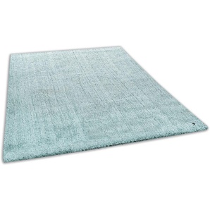 TOM TAILOR HOME Hochflor-Teppich Shaggy Teppich Cozy, rechteckig, Höhe: 25 mm, Uni Farben, auch in Pastell Farben, ideal im Wohnzimmer & Schlafzimmer