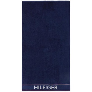 Tommy Hilfiger Duschtuch Degree, Dunkelblau, Textil, 70x130 cm, Badtextilien, Bade- & Duschhandtücher