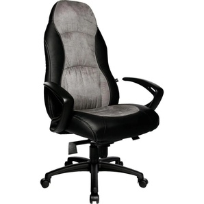 Chefsessel TOPSTAR Speed Chair, schwarz (schwarz, grau), Stühle