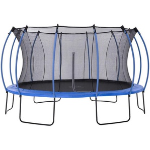 Xxxl Trampolin, Blau, Metall, Kunststoff, 260 cm, Outdoor Spielzeug, Trampoline