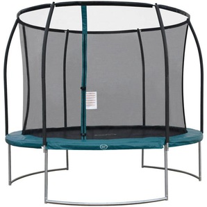 Xxxl Trampolin, Grün, Schwarz, Metall, Kunststoff, rund, 311x261x311 cm, EN 71, CE, Outdoor Spielzeug, Trampoline