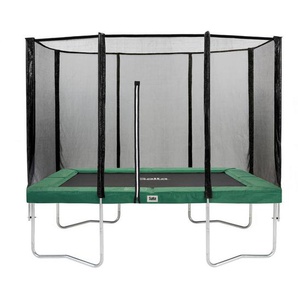 Xxxl Trampolin Salta Combo, Grün, Schwarz, Metall, Kunststoff, rechteckig, 214x305 cm, Outdoor Spielzeug, Trampoline