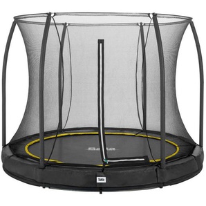 Xxxl Trampolin Salta Comfort Edition Ground, Schwarz, Metall, Kunststoff, Textil, Outdoor Spielzeug, Trampoline