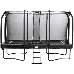 Xxxl Trampolin, Schwarz, Metall, 244x427 cm, Outdoor Spielzeug, Trampoline