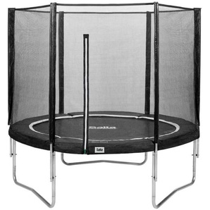 Xxxl Trampolin Salta Combo, Schwarz, Metall, Kunststoff, rund, Outdoor Spielzeug, Trampoline