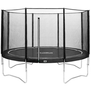 Xxxl Trampolin Salta Combo, Schwarz, Metall, Kunststoff, rund, Outdoor Spielzeug, Trampoline