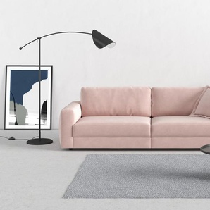 TRENDMANUFAKTUR Big-Sofa Bourbon, Designsofa, mit extra hohem Sitzkomfort, in trendigem Cord Bezug erhältlich