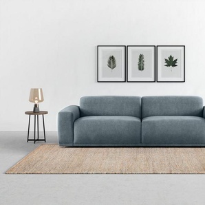 TRENDMANUFAKTUR Big-Sofa Braga, mit hochwertigem Kaltschaum, Megasofa, in Cord erhältlich, modernes Big-Sofa, Couch mit hohem Sitzkomfort, 254/72/107 cm (B/H/T)