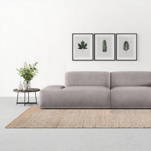 TRENDMANUFAKTUR Big-Sofa Braga, mit hochwertigem Kaltschaum, Megasofa, in Cord erhältlich, modernes Big-Sofa, Couch mit hohem Sitzkomfort, 277/72/107 cm (B/H/T)