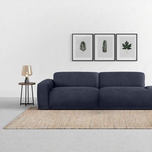 TRENDMANUFAKTUR Big-Sofa Braga, mit hochwertigem Kaltschaum, Megasofa, in Cord erhältlich, modernes Big-Sofa, Couch mit hohem Sitzkomfort, 277/72/107 cm (B/H/T)