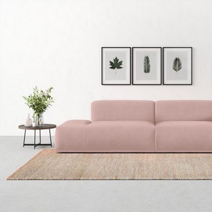 TRENDMANUFAKTUR Big-Sofa Braga, mit hochwertigem Kaltschaum, Megasofa, in Cord erhältlich, modernes Big-Sofa, Couch mit hohem Sitzkomfort, 277/72/107 cm (B/H/T)