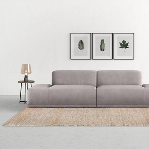 TRENDMANUFAKTUR Big-Sofa Braga, toller Sitzkomfort, Designsofa, in moderner Optik, mit hochwertigem Kaltschaum