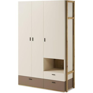 Trida Kinderkleiderschrank, Creme - Konsimo