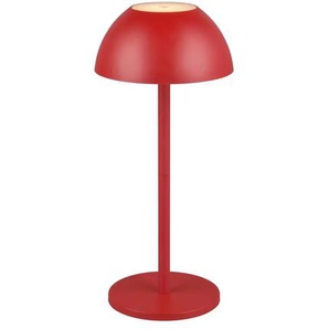 Trio LED-Akkuleuchte - rot - Materialmix - 13 cm - 30 cm - 13 cm | Möbel Kraft