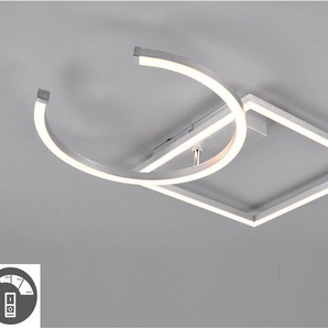 TRIO Leuchten LED Deckenleuchte PIVOT, mehrere Helligkeitsstufen, LED fest integriert, Warmweiß, über Wandschalter dimmbar, zur Wand-und Deckenmontage geeignet