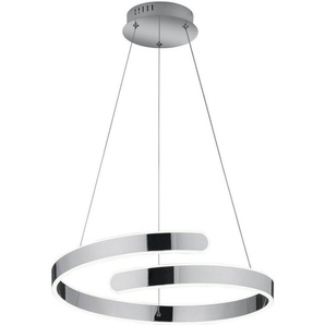 TRIO Leuchten LED Pendelleuchte Parma, Dimmfunktion, mehrere Helligkeitsstufen, LED fest integriert, Neutralweiß, Hängelampe neutralweiß 4000K, 4500 Lumen 37W, dimmbar höhenverstellbar