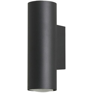 Trio Wandleuchte, 2-flammig, schwarz - schwarz - Materialmix - 6 cm - 18 cm - 8 cm | Möbel Kraft