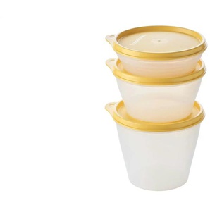 Tupperware 3er-Classic-Set Frischhaltedosen klein - gelb - Kunststoff - 13,2 cm - 14,5 cm - 13,5 cm | Möbel Kraft