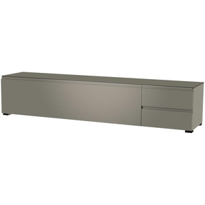 TV Board - grau - Materialmix - 210 cm - 43 cm - 45 cm | Möbel Kraft