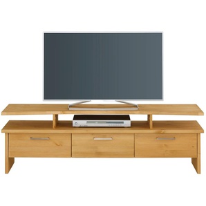 TV-Board HOME AFFAIRE Ixo Sideboards Gr. B/H/T: 148 cm x 46 cm x 39 cm, beige (natur) Breite 148 cm, mit 3 Schubladen, aus masiver Kiefer, FSC