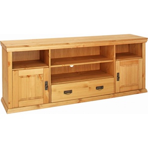 TV-Board HOME AFFAIRE Konrad Sideboards Gr. B/H/T: 169 cm x 67 cm x 37 cm, 1 St., beige (natur, geölt) Breite 169 cm