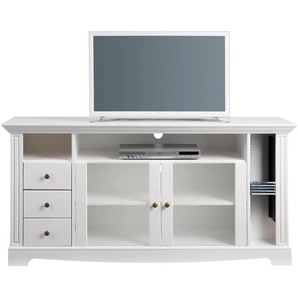 TV-Board HOME AFFAIRE Sideboards Gr. B/H/T: 153cm x 75cm x 45cm, weiß Breite 153 cm, Belastbarkeit bis 40 kg