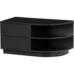 TV-Board WOOOD Finca Sideboards Gr. B/H/T: 78cm x 40cm x 40cm, schwarz