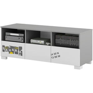 TV-Kommode - weiß - Materialmix - 148,9 cm - 55,8 cm - 50 cm | Möbel Kraft