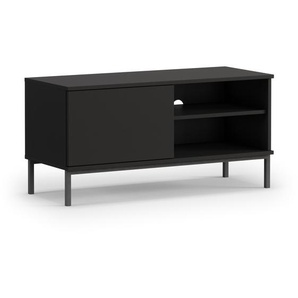 TV-Schrank 1D QUERTY schwarz