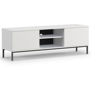 TV-Schrank 2D QUERTY Schwarz