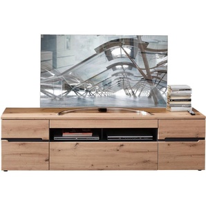 TV-Schrank INNOSTYLE MEMPHIS, TOPSELLER Schränke Gr. B/T: 192cm x 47cm, 2 St., braun (artisan eiche, absetzung: graphit) Bicolour Eiche Artisan Absetzung graphit