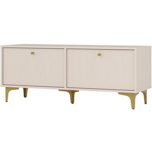 TV-Schrank mit seesternförmigen Beinen TOKYO 120 cm Beige Sand