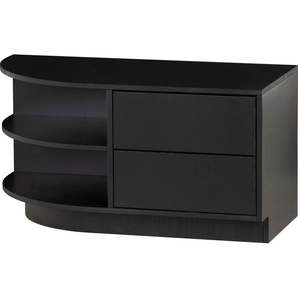 TV-Schrank WOOOD Finca Schränke Gr. B/H/T: 78 cm x 40 cm x 40 cm, schwarz TV-Sideboards