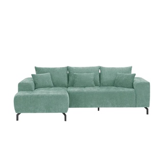 Twist Ecksofa Astrid - türkis/petrol - Materialmix - 252 cm - 94 cm - 150 cm | Möbel Kraft