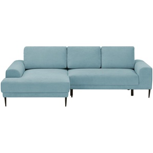 Twist Ecksofa aus Cord Capitol - türkis/petrol - Materialmix - 276 cm - 89 cm - 175 cm | Möbel Kraft