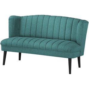 Twist Küchensofa Webstoff Rina - türkis/petrol - Materialmix - 156 cm - 92 cm - 76 cm | Möbel Kraft