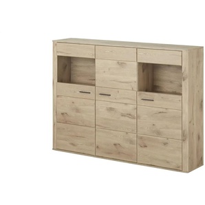 uno Highboard  Lantis ¦ holzfarben ¦ Maße (cm): B: 179 H: 130 T: 38