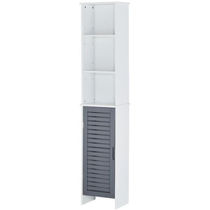 Hochschrank Nisser | grau | 34 cm | 165 cm | 23 cm |