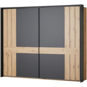 Primo Schwebetürenschrank, 2-türig Zumar - holzfarben - Materialmix - 280 cm - 231 cm - 60 cm | Möbel Kraft