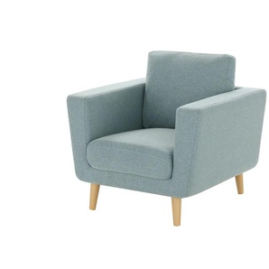 uno Sessel  Scandi 2223 ¦ blau ¦ Maße (cm): B: 83 H: 84,5 T: 88