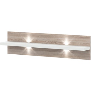 uno Wandboard   Titan ¦ holzfarben ¦ Maße (cm): B: 133 H: 32 T: 20