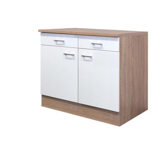 Unterschrank Mol | weiß | 100 cm | 85 cm | 60 cm |