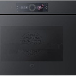 V-ZUG Excellence Line 2107000004 Combair V6000 45P AutoDoor Pyrolyse Backofen Spiegelglas Schwarz - 10 Jahre Hersteller-Garantie