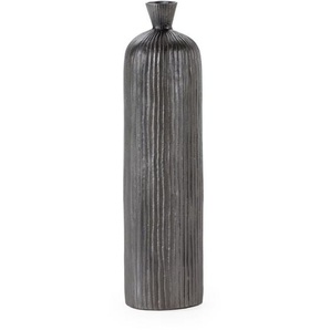 Vase 18X18X69 Metall Silber Antik