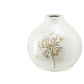 Vase - beige - Steinzeug - 11 cm - [11.0] | Möbel Kraft