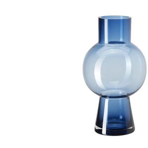 HOME STORY Vase - blau - Glas - 31 cm - [17.5] | Möbel Kraft