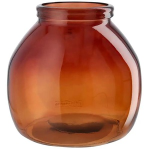 Vase - braun - Glas - 20 cm - [21.0] | Möbel Kraft