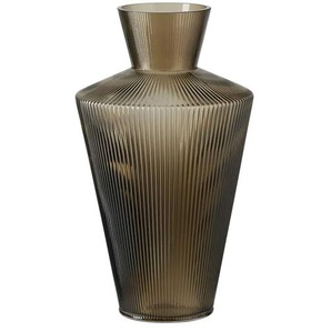 HOME STORY Vase - braun - Glas - 25 cm - [14.5] | Möbel Kraft