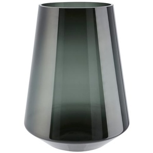 Vase - schwarz - Glas - 32 cm - [24.0] | Möbel Kraft