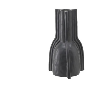 Vase - schwarz - Steinzeug - 11 cm - 20,2 cm - 11 cm | Möbel Kraft